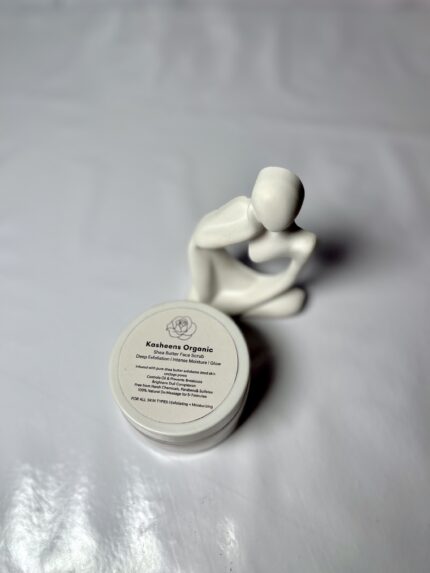 Shea butter face scrub